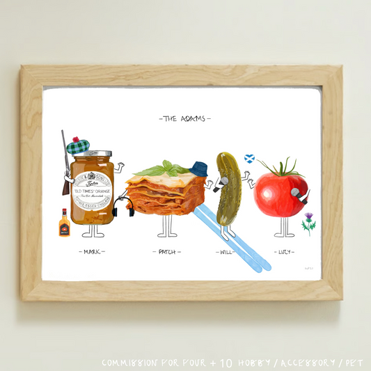 Bespoke Commission for Four