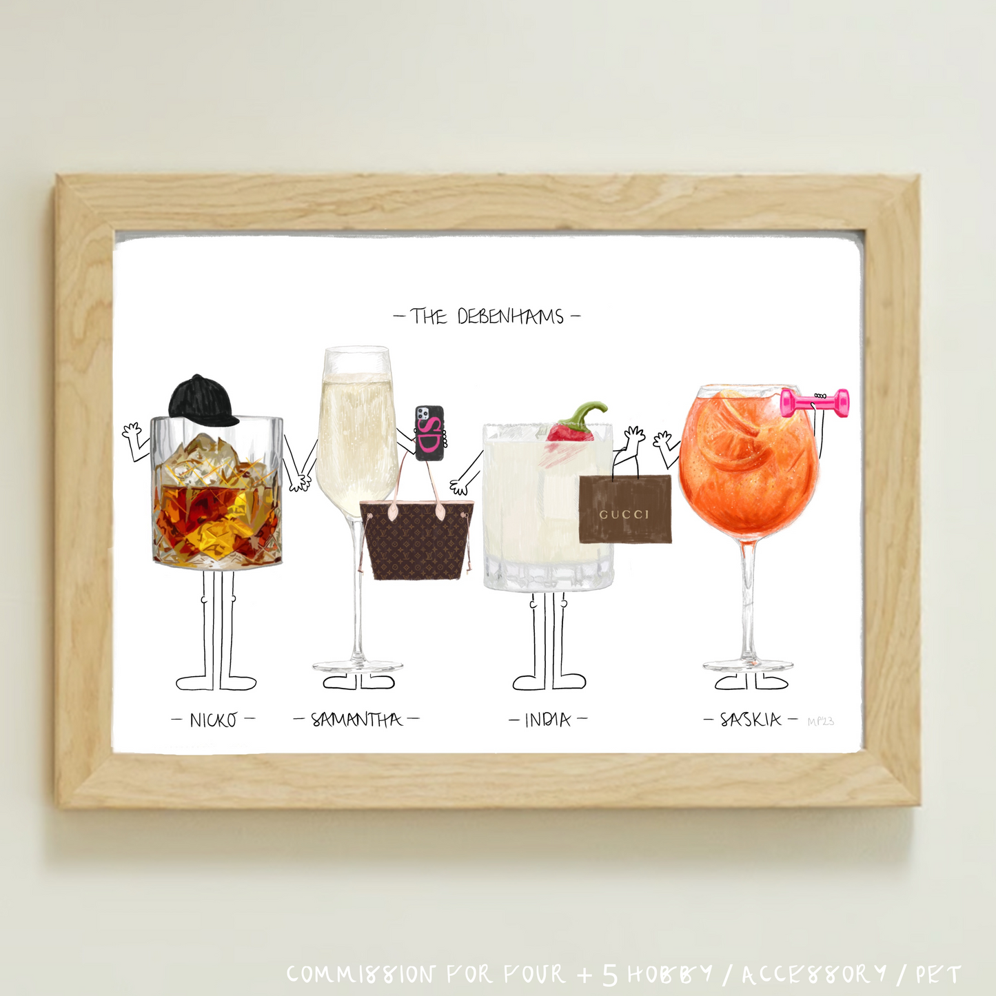 Bespoke Commission for Four