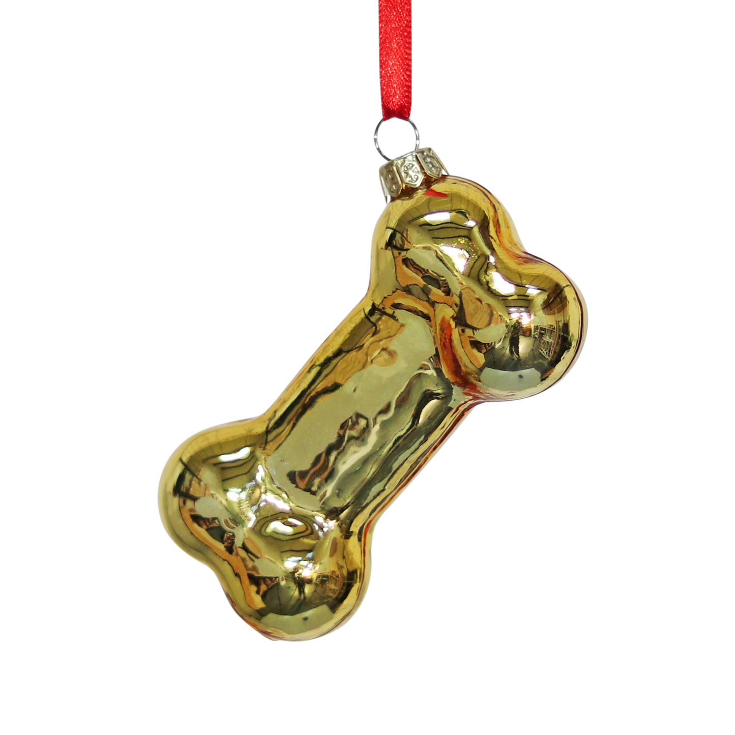 Gold Dog Bone Decoration