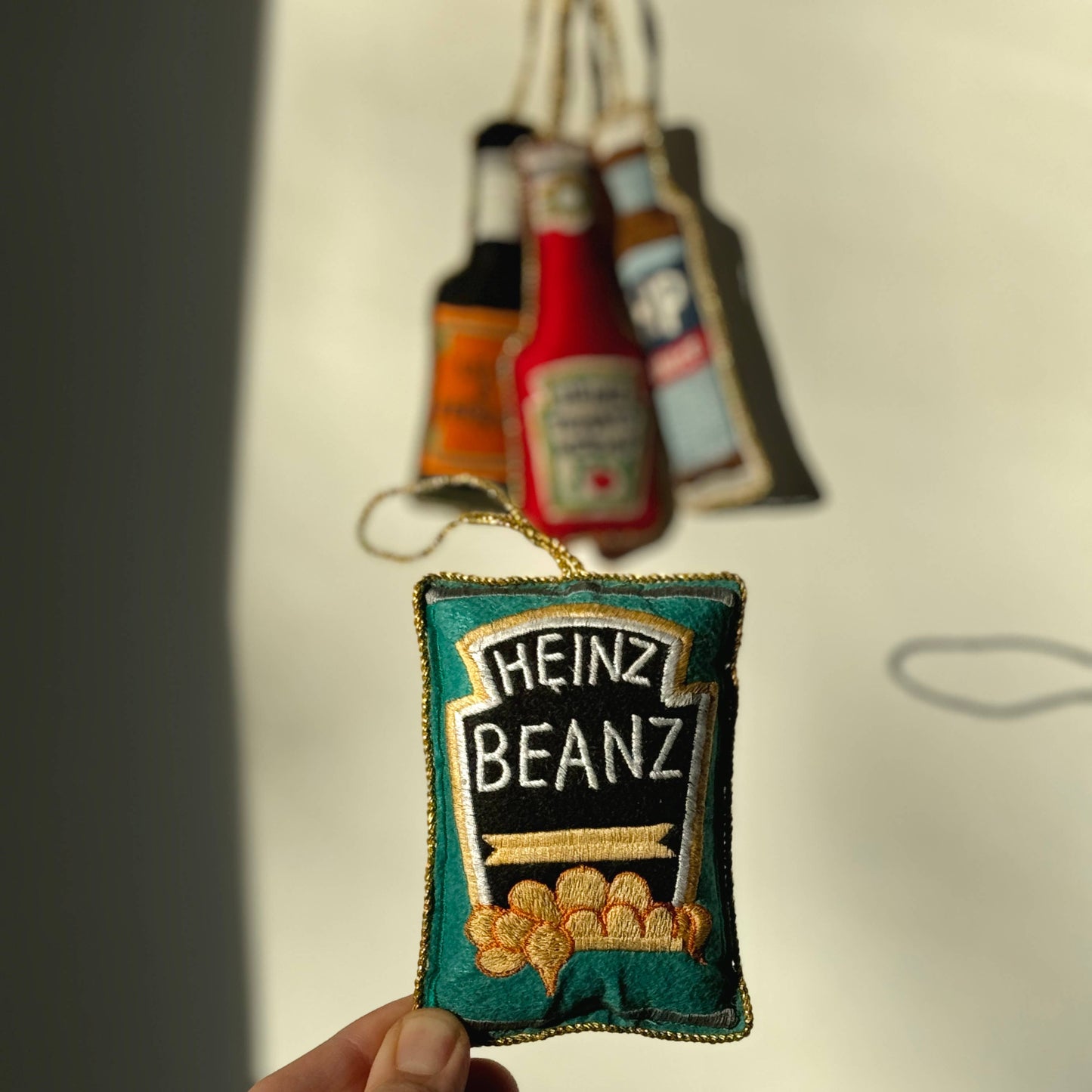 Heinz Tomato Ketchup Embroidered Decoration