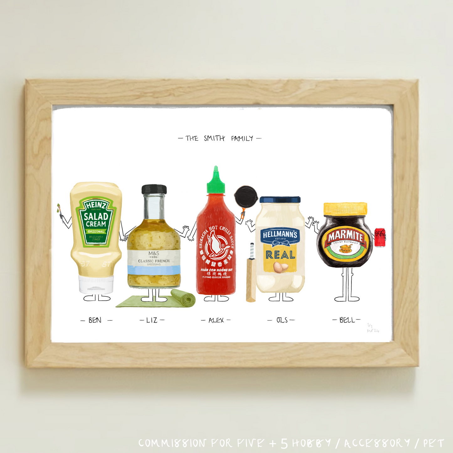 Bespoke Commission for Five