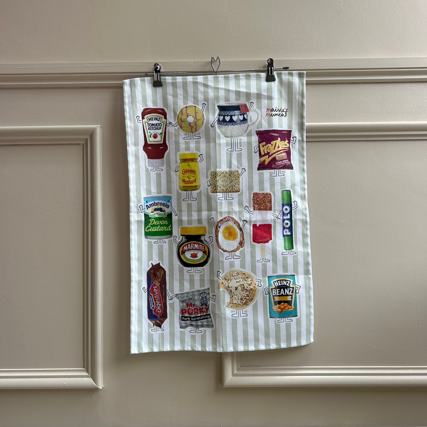 Jolly English Tea Towel