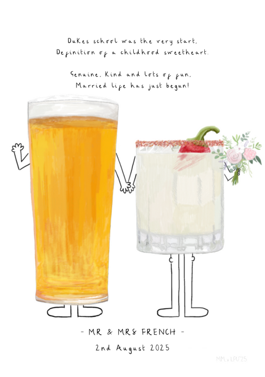 Wedding Present, Maisie's Munch x Letters from Us