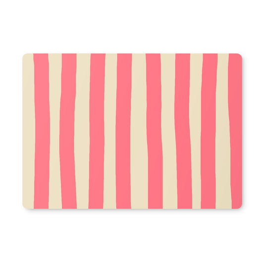 Pink Stripe Placemat