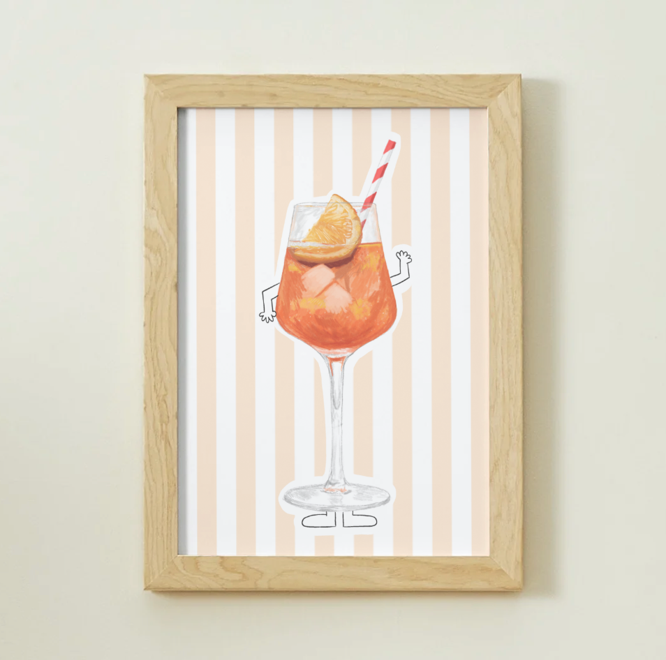 Aperol Spritz Print