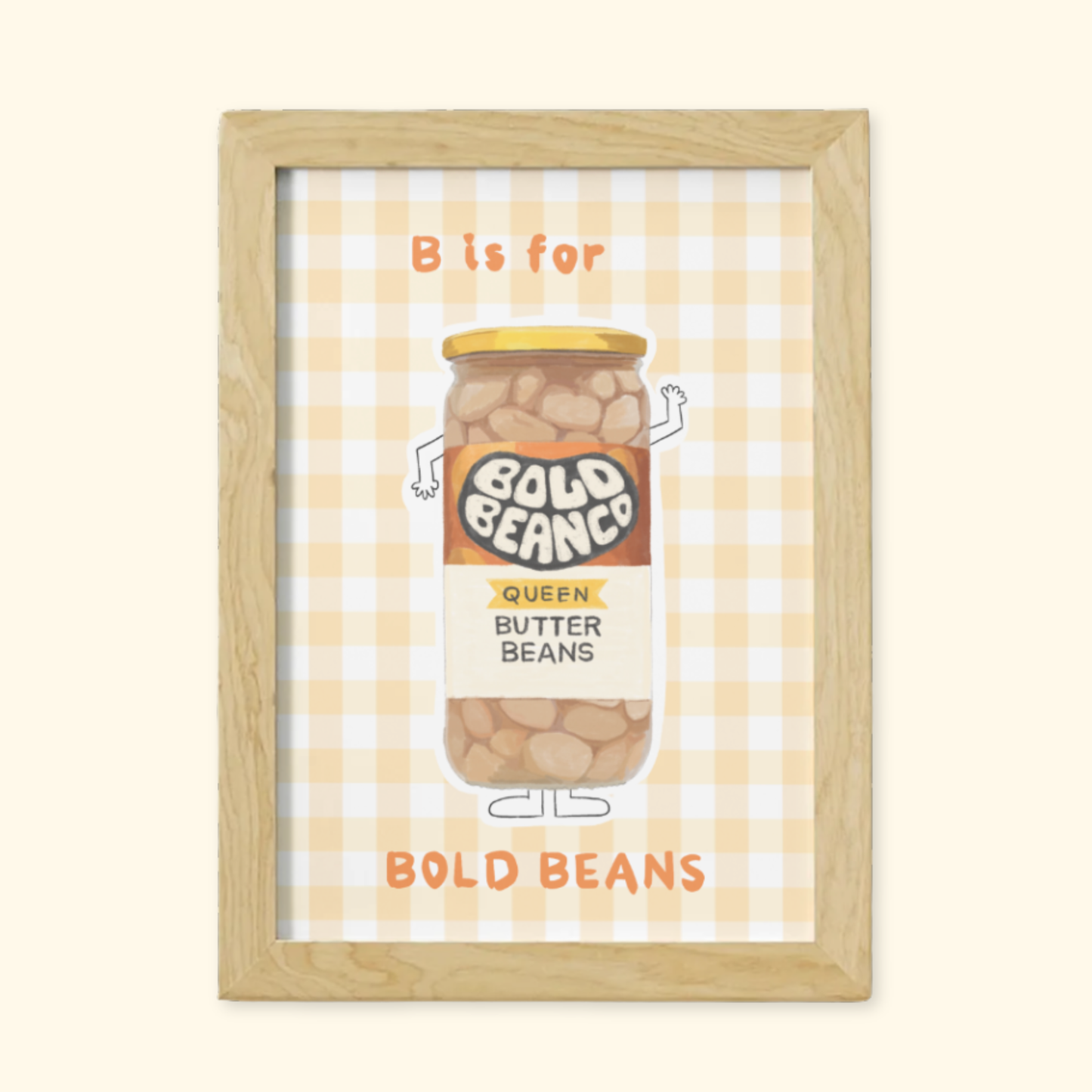 B is for Bold Beans mockup