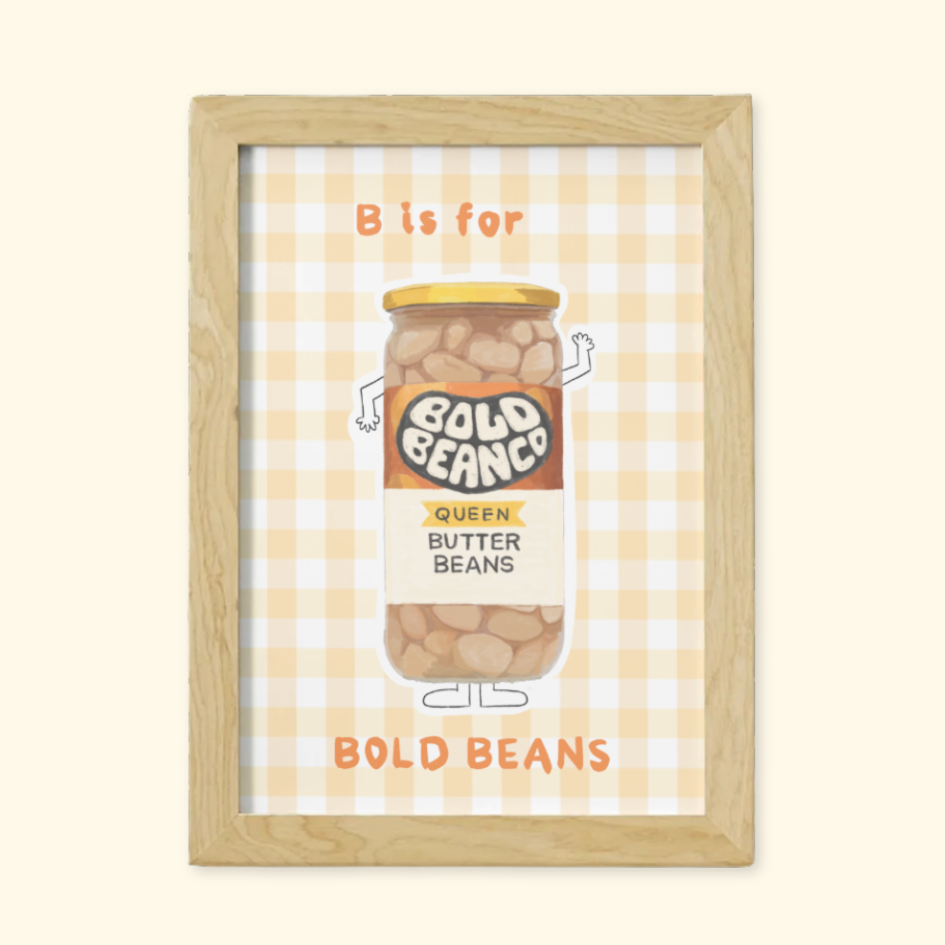 B is for Bold Beans mockup