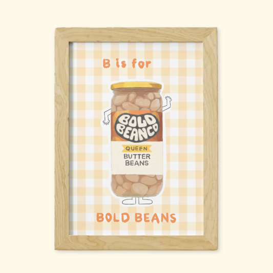 B is for Bold Beans mockup