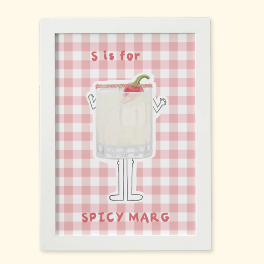 S is for Spicy Marg mockup