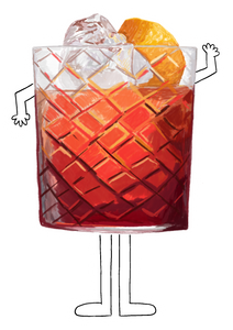 Negroni character drawn by Maisie