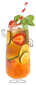 Pimm's character drawn by Maisie
