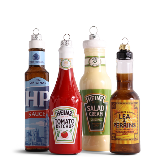 HEINZ Salad Cream Glass Decoration