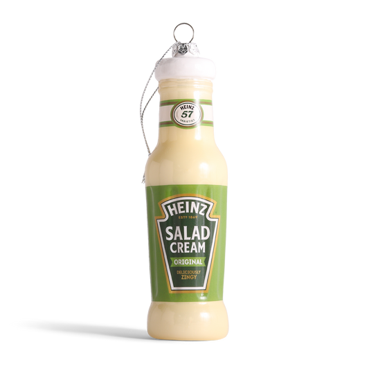 HEINZ Salad Cream Glass Decoration