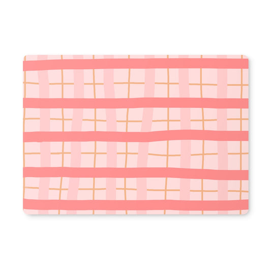 Pink Gingham Placemat