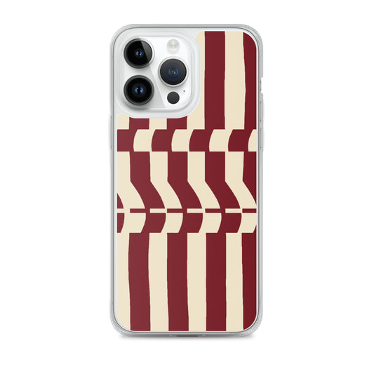 Burgundy Mila Phone Case (iPhone)