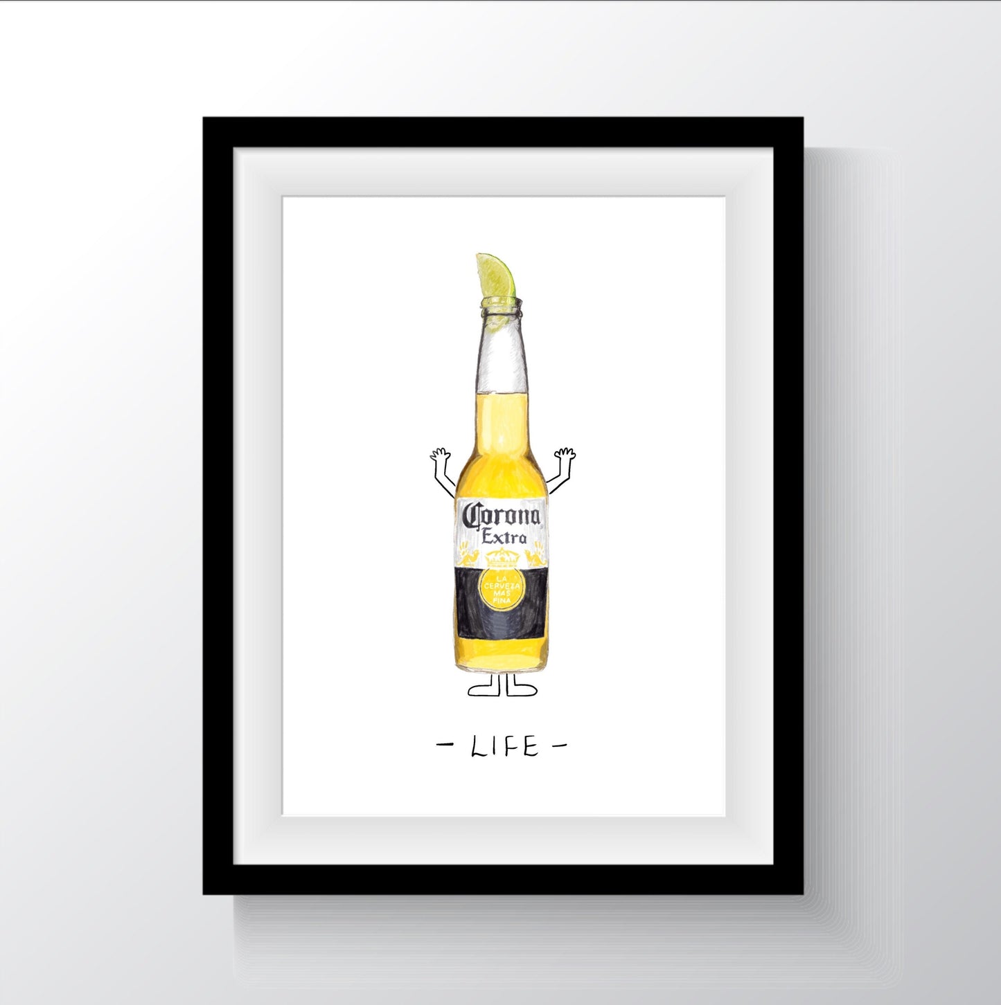 Corona Life Print